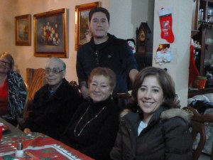 Hemer and Marisela with children Eddie and Cindy.