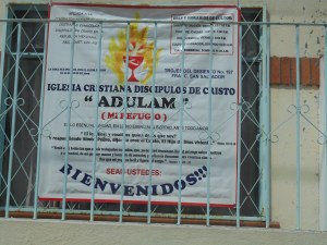 New church- now 7 years old  Adulam  1 Samuel 