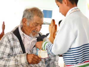 Inter-generational activity celebrating Fathers Day