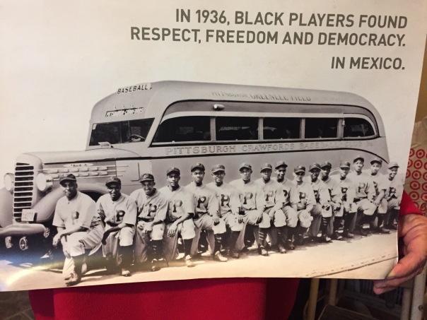 During the decades of segregated baseball in the U.S., which lasted until 1947, many of the all black teams went to Mexico to compete during the winter months.